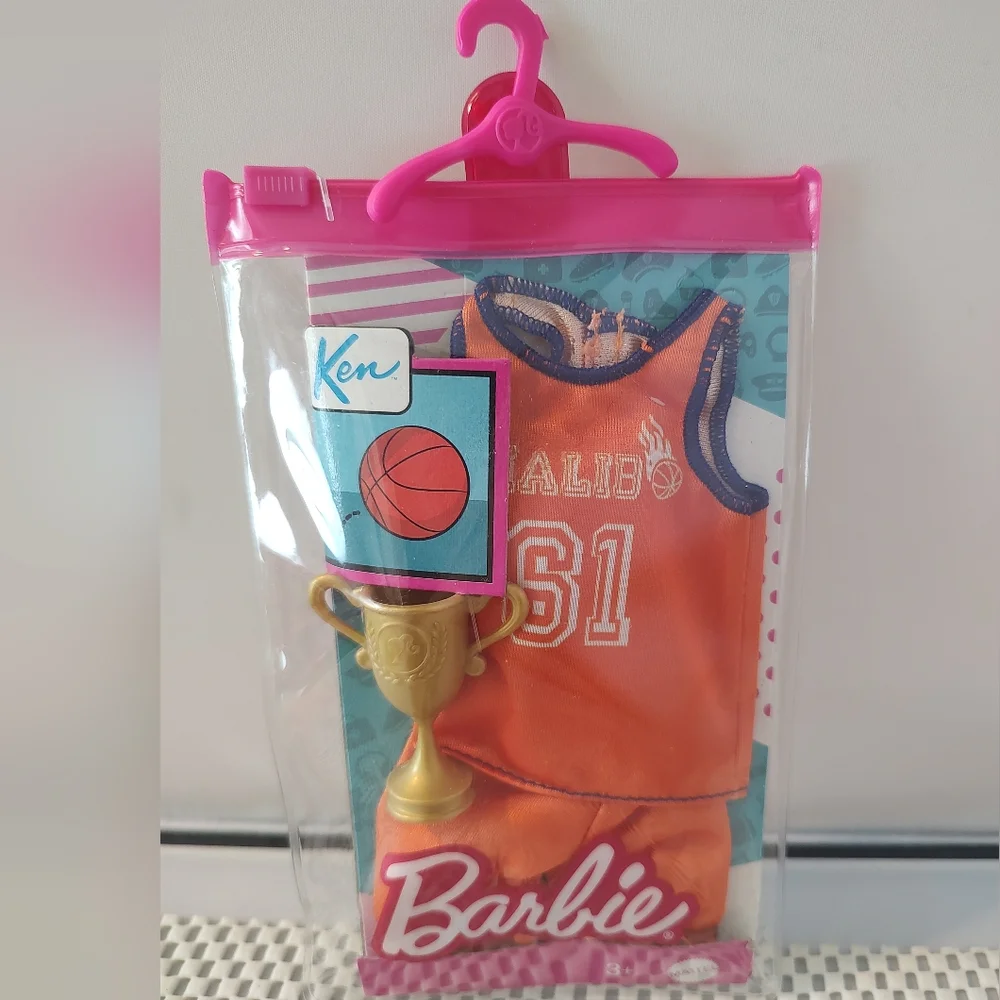 Barbie Ken Career Baseball NWT Outfit Uniform